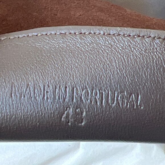 Jacquemus Les Brown Suede Men Sandals Leather Slides Size 43 US10 - Picture 10 of 12